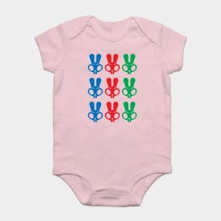 Killer Bunnies Baby Bodysuit